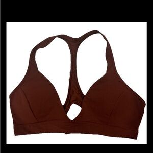 Lululemon 8 Bra Brown Sports Racer back Bra 8